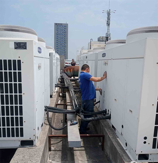 临汾中央空调制热和不制冷系统维修方法